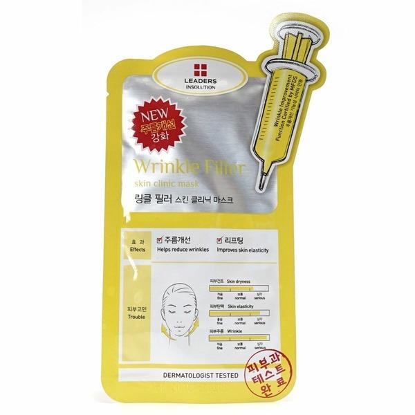 LEADERS Sheet Pack Clinic Face Mask Wrinkle Tox 10 Sheets (WB98E3D)