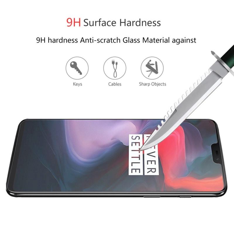 2x Film Verre Trempé 2.5D 0.26mm H9 Pour Xiaomi Mi 8 Lite - Protection écran 9H, Transparent
