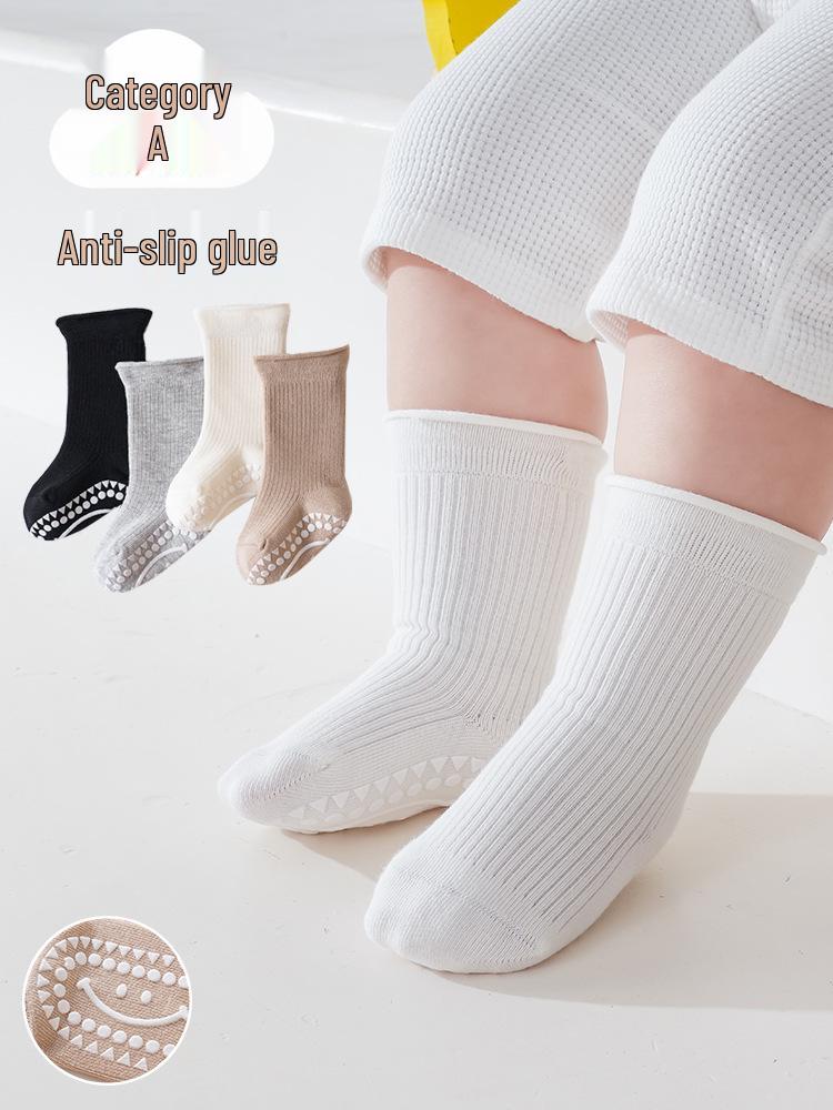 Xiyu Jia Autumn/Winter Baby Non-Slip Combed Cotton Socks