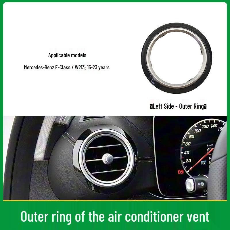 

Mercedes-Benz E-Class W213 Air Conditioner Vent Panel Outer Ring Assembly (Left/Right) 2138858000