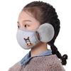 Kinder-Cartoonmaske: Kältefeste, winddichte und warme Ohrenschützer für Mädchen