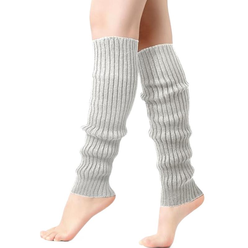 Women's Ribbed Leg Warmers In Neon Colors for Dance and Cold Fashion