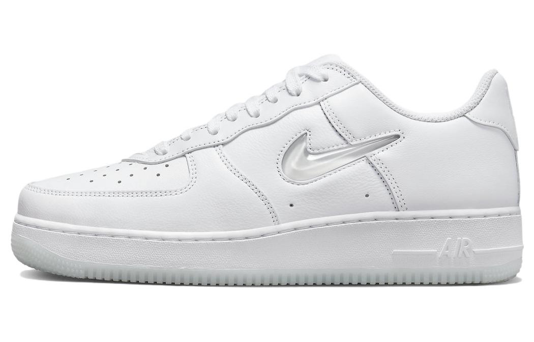 

Nike Air Force 1 Low 07 Retro Color Of The Month Jewel Swoosh Triple White FN5924-100 43