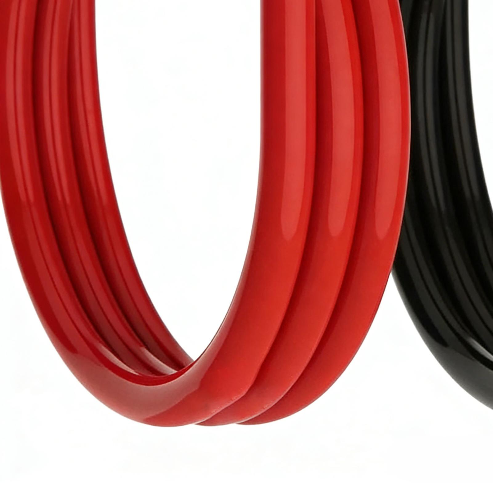 Удлинитель автомобильного аккумулятора, 2 шт., усиленные медные клеммы, удлинитель аккумуляторного кабеля для морского транспорта, гольф-кара, мотоцикла, грузовика, полуприцепа China Mainland