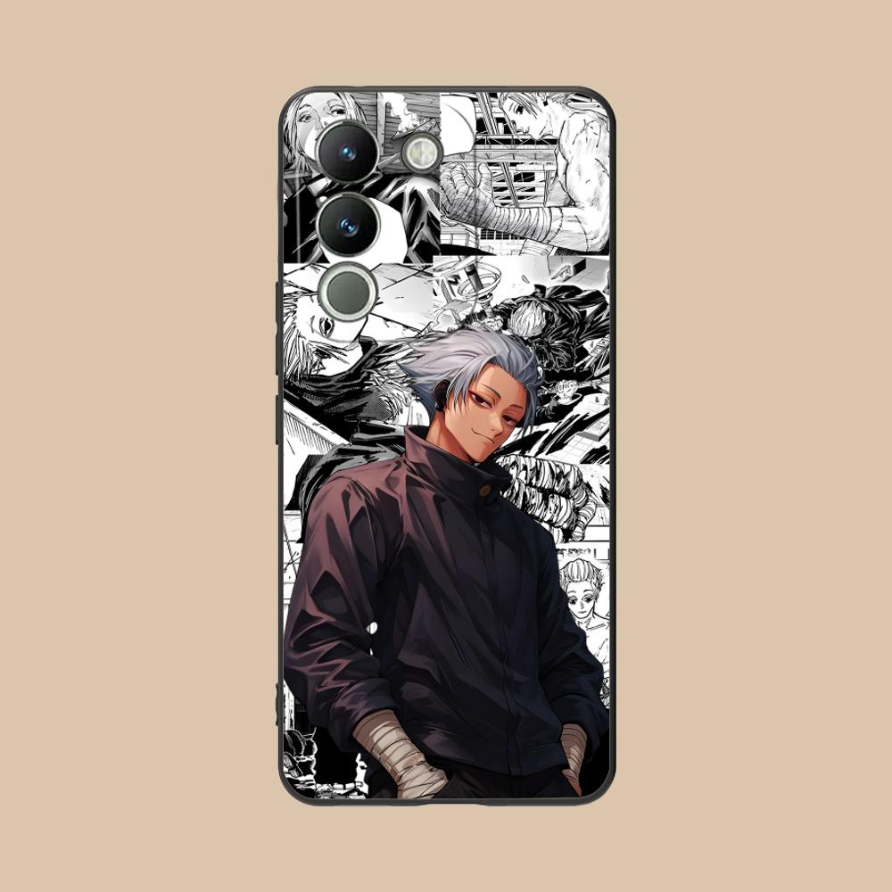 Sakamoto Days Gaku Phone Case for VIVO Y77 76 75 74 73 72 58 56 55 51 50 38 36 Y19 Y18 Y03 Y01 5G Colorful Printing Cover Luxury