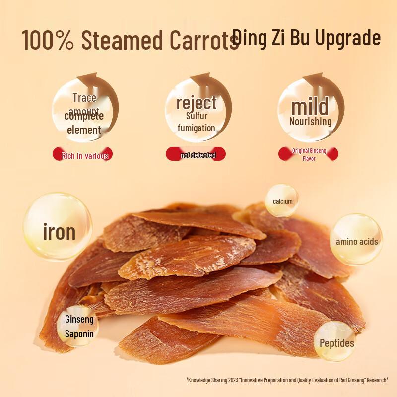 Ruibeian Authentic Changbaishan Red Ginseng Slices