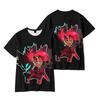 9 Colors Summer Fashion Women Men's Casual Anime Hazbin Hotel Cartoon Printed Cosplay Short Sleeve T-shirts