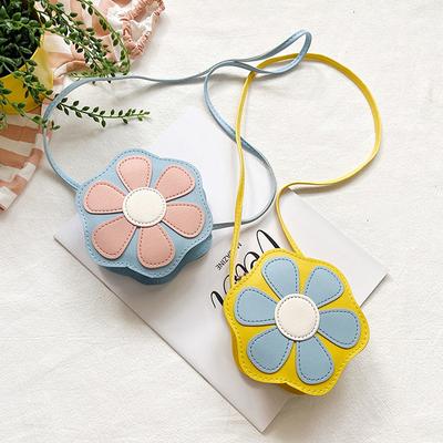 Little Girl Princess Bag Baby Girl Bag Autumn And Winter  Super Cute Children Messenger Bag Flowers Bags For Girls