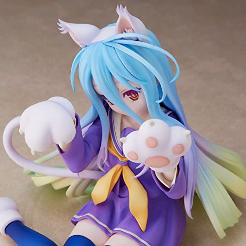 No Game No Life Branco Sem Escala PVC&ABS Pintado Figura Completa