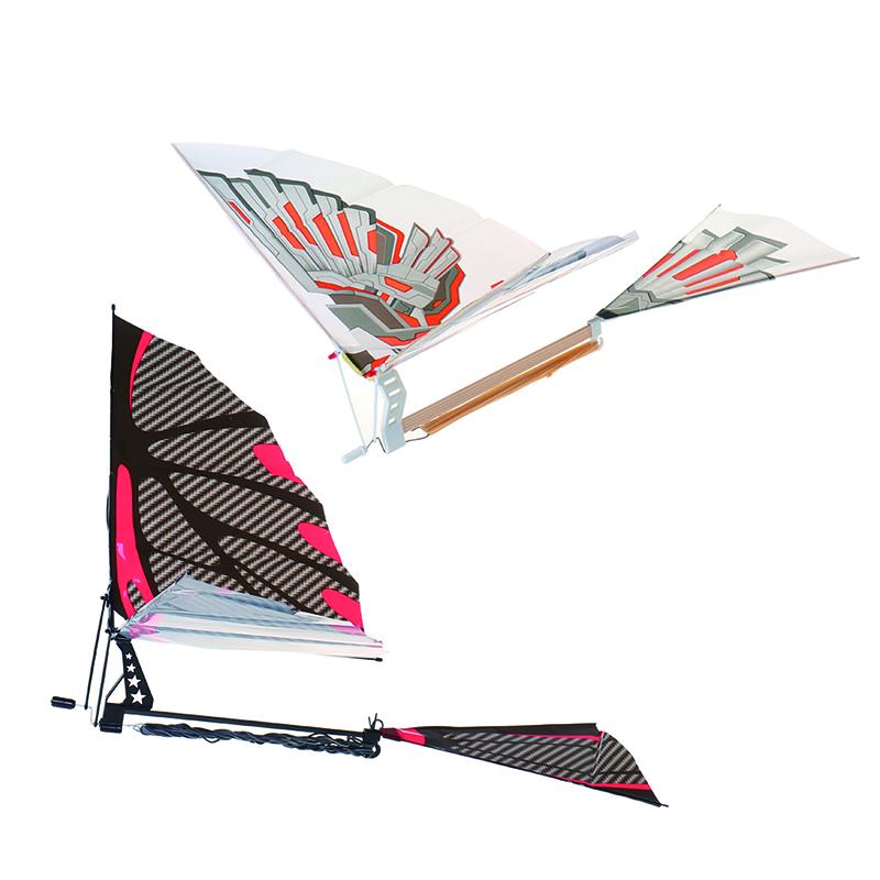 18Inches Bamboo Imitate Birds Assembly Flapping Wing Flight Plane Toy