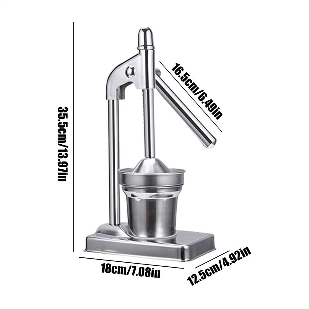 Citrus Juicer Lemon Juicer Squeezer Juice Extractor Citrus Press Stainless Steel Kitchen Tools for Home Restaurant Office белый