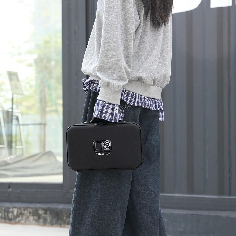 EVA Camera Storage Box Anti-pressure Handbag Portable Shoulder Bag for DJI Osmo Action 6 Camera