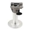 Marine Adjustable Seat Pedestal Manual 330‑480mm 360 Degree Swivel for RVs Yachts Boats