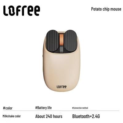 Souris Sans Fil Double Mode Lofree Chip de Pomme de Terre EP115