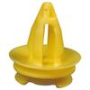 BROSS Auto Parts BCF124 10 Pieces Door Trim Panel Retainer, Yellow for BMW : 51417007479; Rolls-Royce: 51410152436