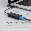 WAVLINK USB C To Ethernet USB Type C To Gigabit Ethernet Adapter RJ45 LAN Network Converter for Mac iPad 2.5G Adapter, 2-in-1 3.2 A/Type (Thunderbolt