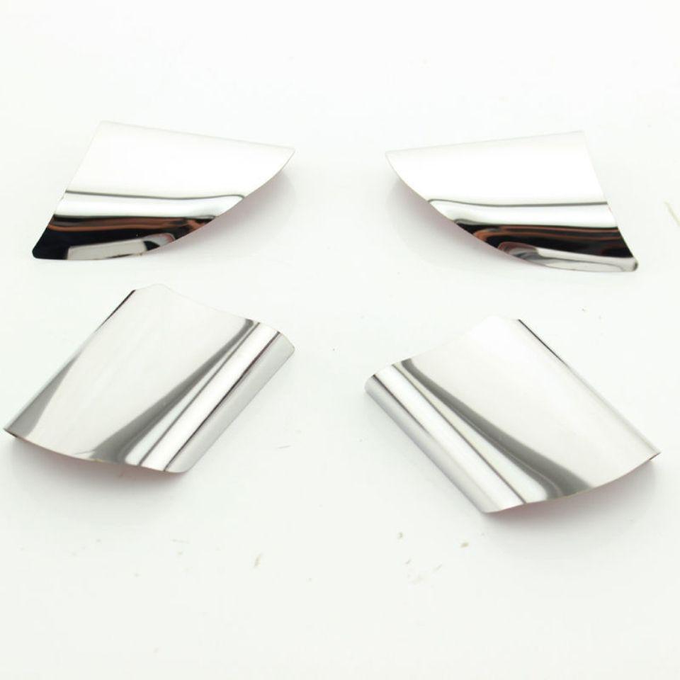 Stainless Steel & ABS Decorative Decals for 2005-2014 Ford Focus Steering Wheel Trim
