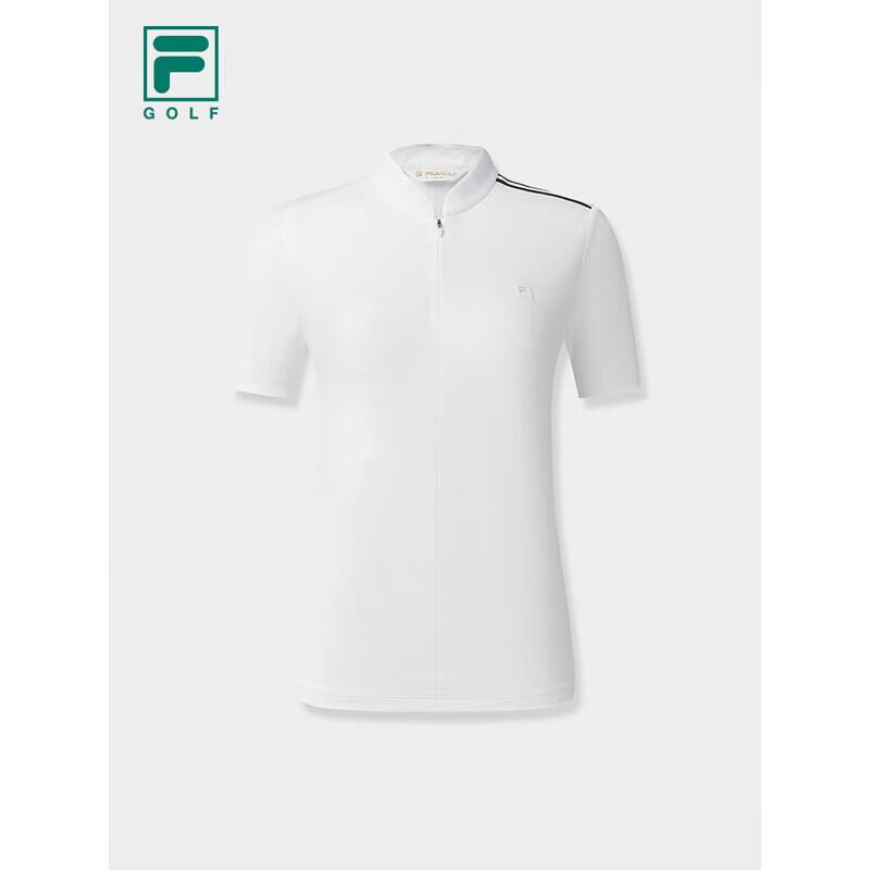 FILA Women's Golf Half-Zip Knit Short Sleeve T-Shirt