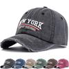 Unisex Vintage Washed Cotton Cap New York Embroidered Baseball Caps For Men & Women Retro Streetwear Outdoor Dad Hats
