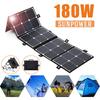 30W/60W/90W/120W/150W/180W Foldable Waterproof Solar Panel Charger Charging Outdoor Camping For Boat Car RV Phone PC