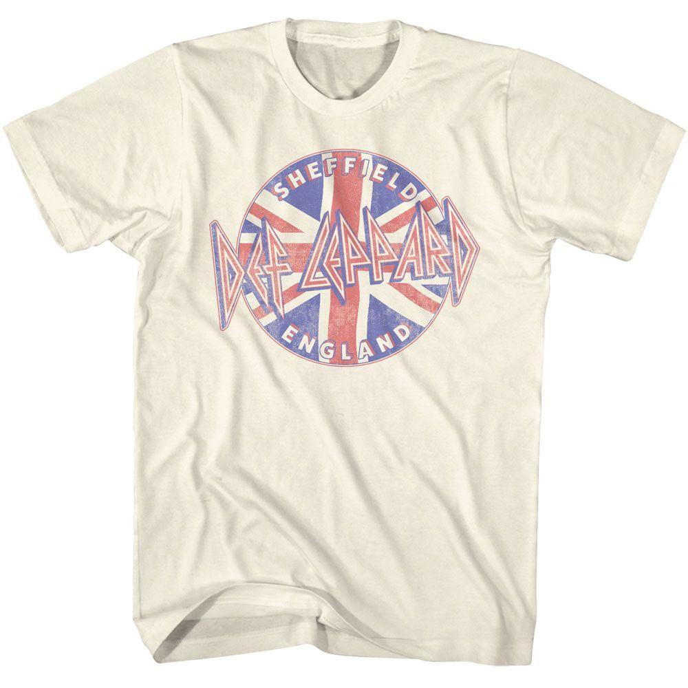 Men s Def Leppard Def Leppard Sheffield T-shirt Large Natural S