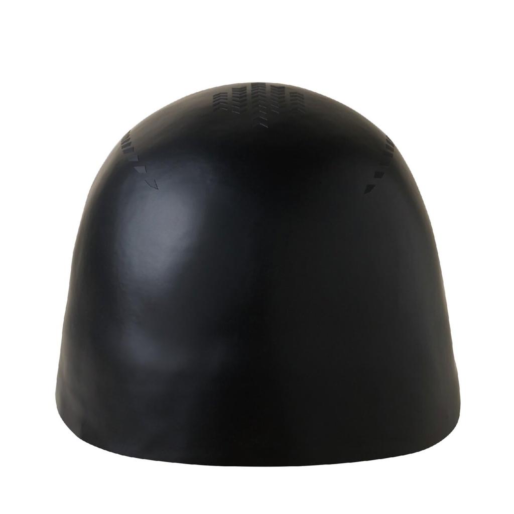 Mizuno GX SONIC RC PLUS N2JWA500 09 Silicone Swim Cap for Competitive Unisex Free Size Swimming, (Ear Coverage), Black,