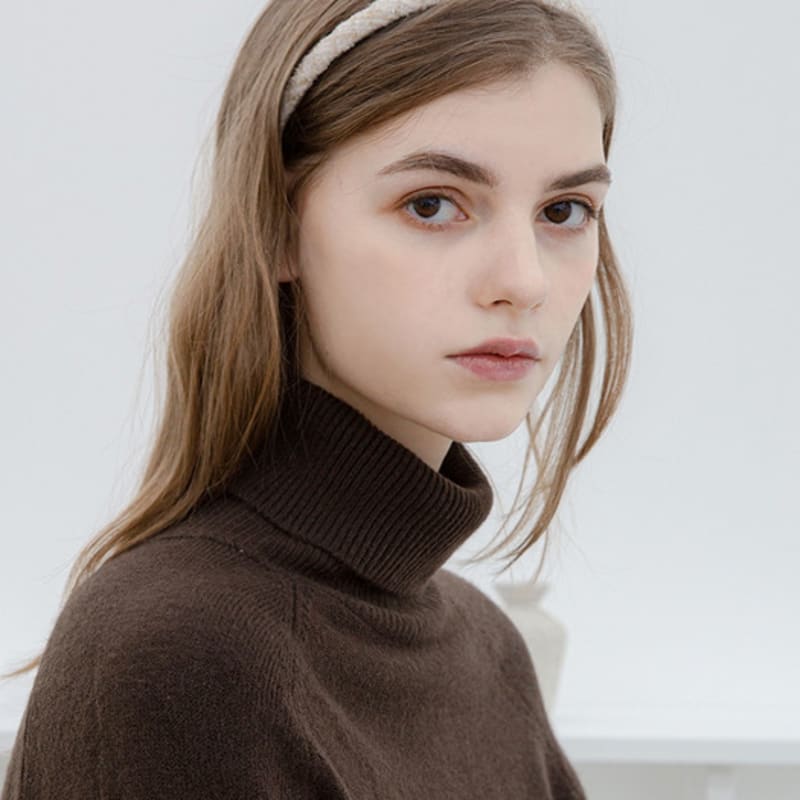 Jean Paul Clarisse Einfaches Tweed Schlankes Haarband JP-21-023HB