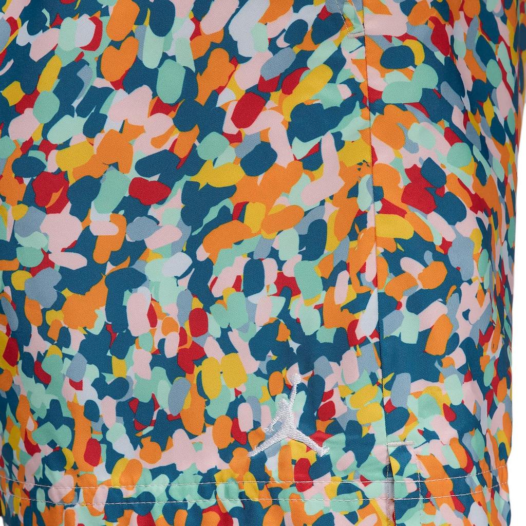 Jordan Essentials All-Over Print Comfortable Straight-Leg Casual Shorts Men Bottoms Legendary-Pink FN4635-622