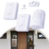 Infrared Motion Detector Smart Sensor Alarm Battery Operated Easy Installation Indoor Outdoor Use LED Indicator