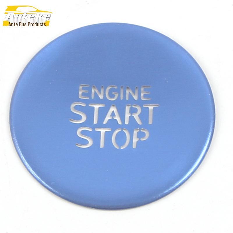 21 Elantra One-Button Start Sticker & Headlight Control Sequin Accessories