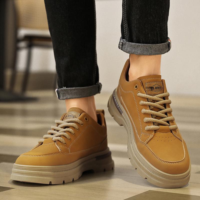 Nowe męskie buty sportowe casualowe, duże rozmiary, gruba podeszwa, lekkie męskie buty do biegania, outdoorowe buty turystyczne, punkowe męskie mokasyny, trener