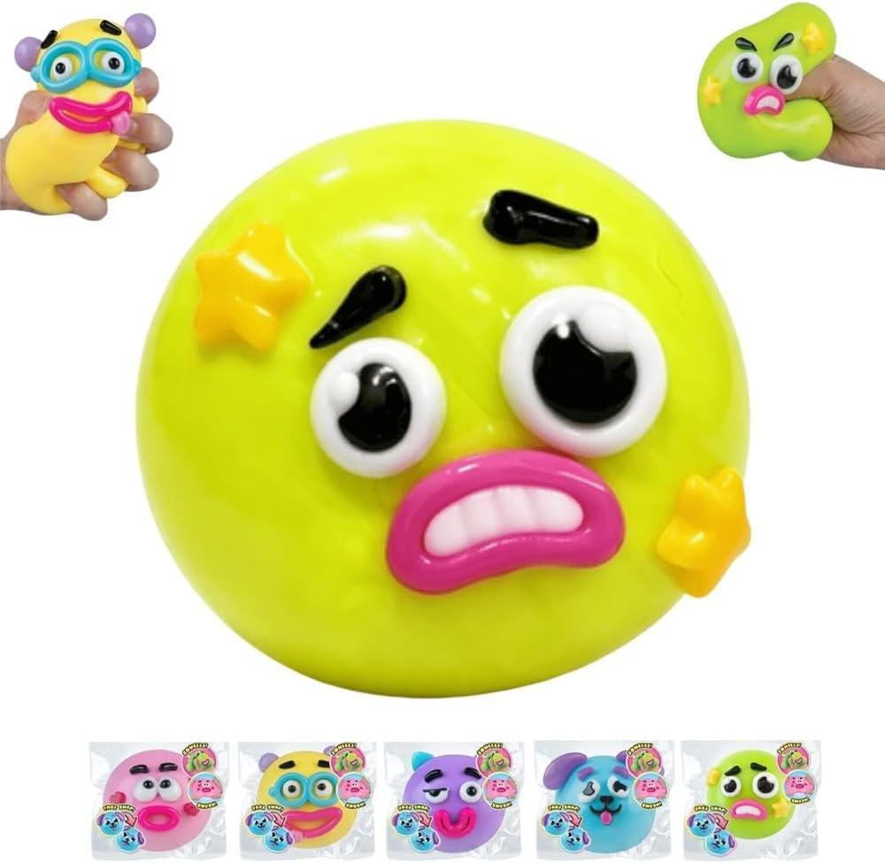 NEW Smushers Squishy, Curiosities Dog Face Swap Squishy , Soft Moldable Cute Slow Rise Squeeze , Relaxing Sensory S зелёный