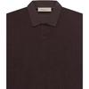 Fear of God Essentials SS23 Short Sleeve Terry Polo Men Tops Plum FOG-SS23-341