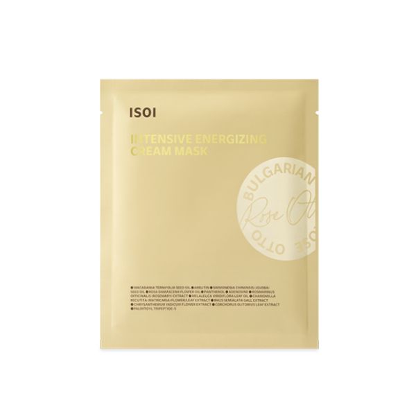 ISOI Intensive Energizing Cream Mask Core Elasticity Firming & Lifting Sheet Mask 20g / 1 Sheet