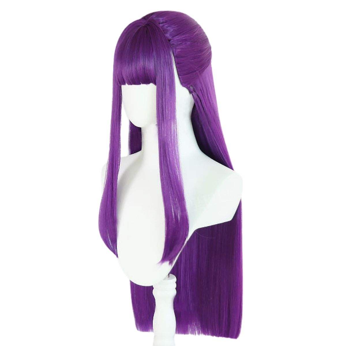 

Anime Character Purple Long Straight Hair Chemical Fiber Synthetic Wig Anime Party Game Party Festival Event