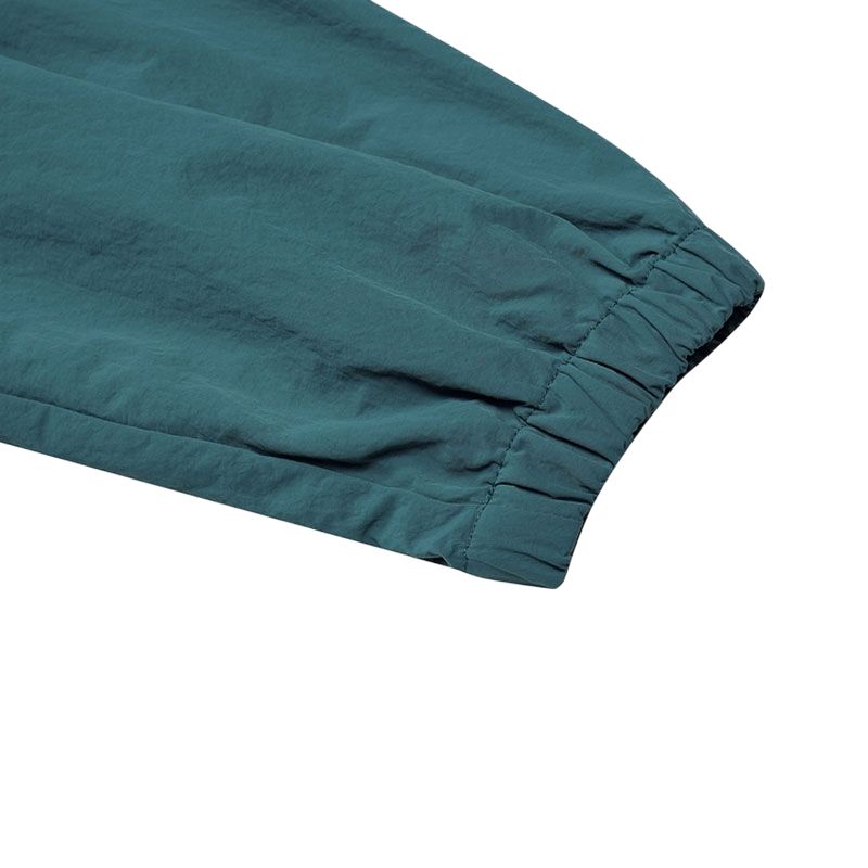 Reebok Letter Embroidered Sports Casual Outdoor Woven Jacket Unisex Jackets Gem-Green 24SRC107UGL7