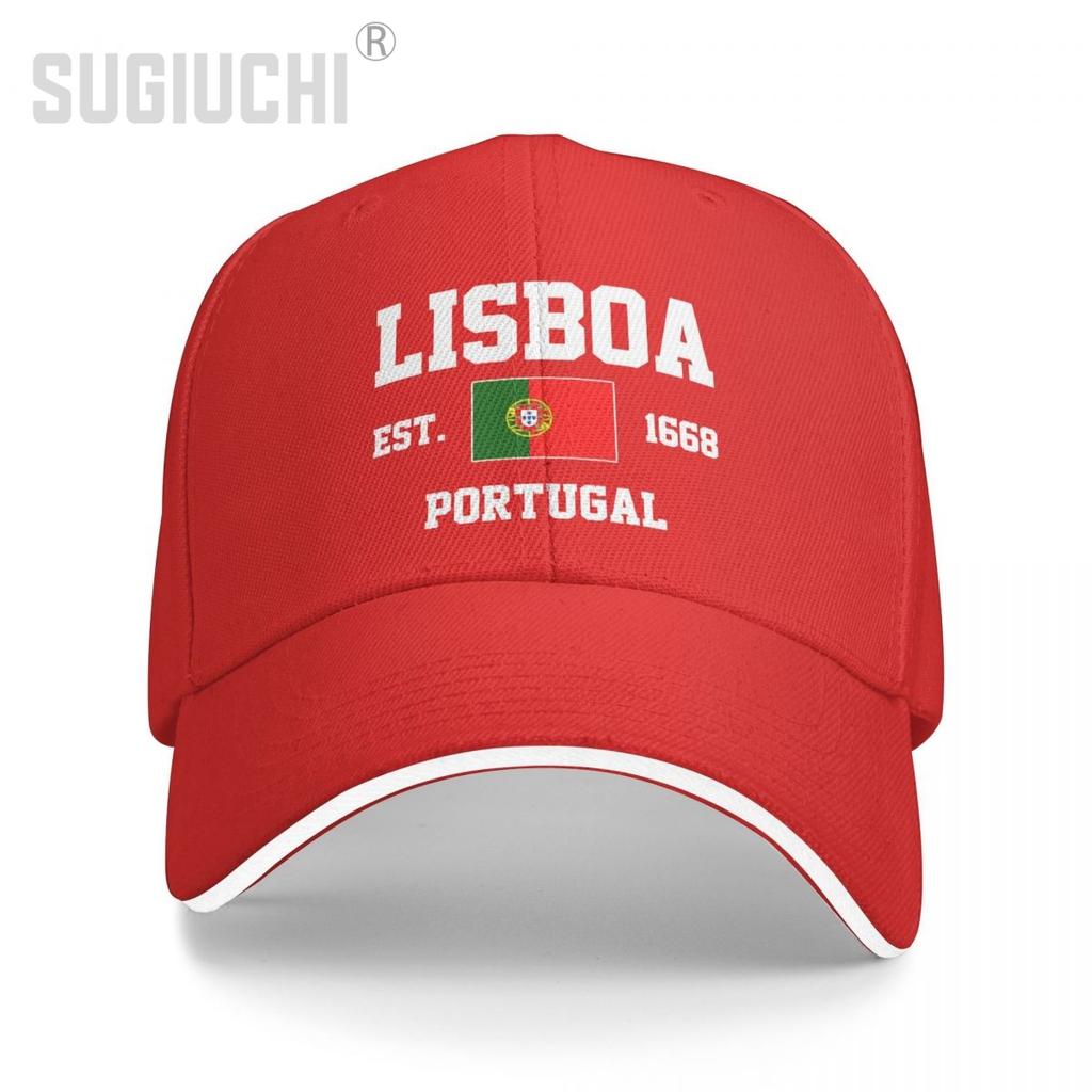 Baseball Cap Portugal EST.1668 Lisboa Lisbon Capital Unisex WoUnisex Unisex Hip Hop Sandwich Caps Snapback Golf Hat Fishing