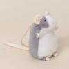 Peluche Carini e Raffinati di Ratti Animali di Peluche Morbidi Bambola Animale di Peluche Piccolo Topo Circa 20 cm Portachiavi Ciondolo Regali Divertenti