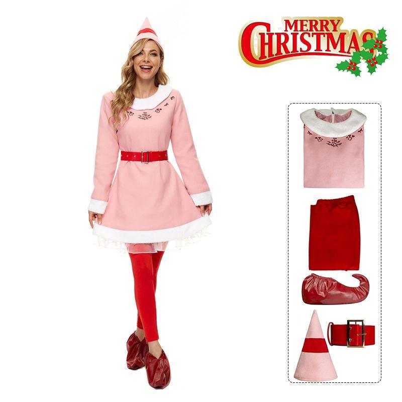 

Костюм Эльфа для Девочек, Музыкальный, Детский, Косплей, Платье, Наряды, Рождественская Роль 150cm/59.06in