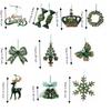 Reindeer Christmas Tree Ornament Tree Bell Xmas DIY Pendant  Holiday Decoration