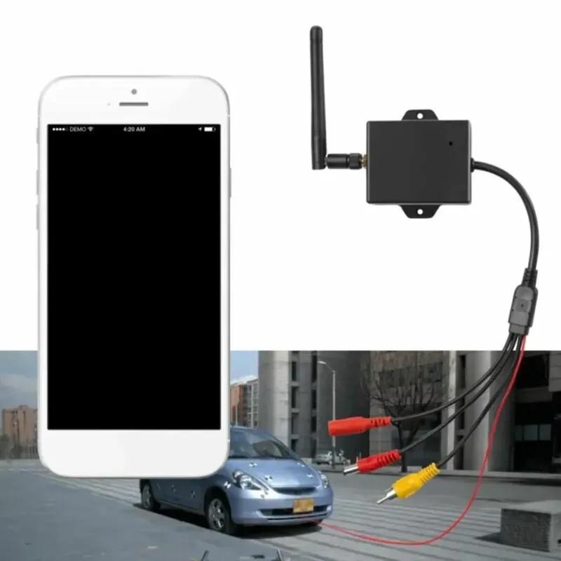Wifi Drahtloser Video Sender Empfänger Auto Rückfahrkamera AV Video Rückspiegel Kit Wifi Drahtloses Modul