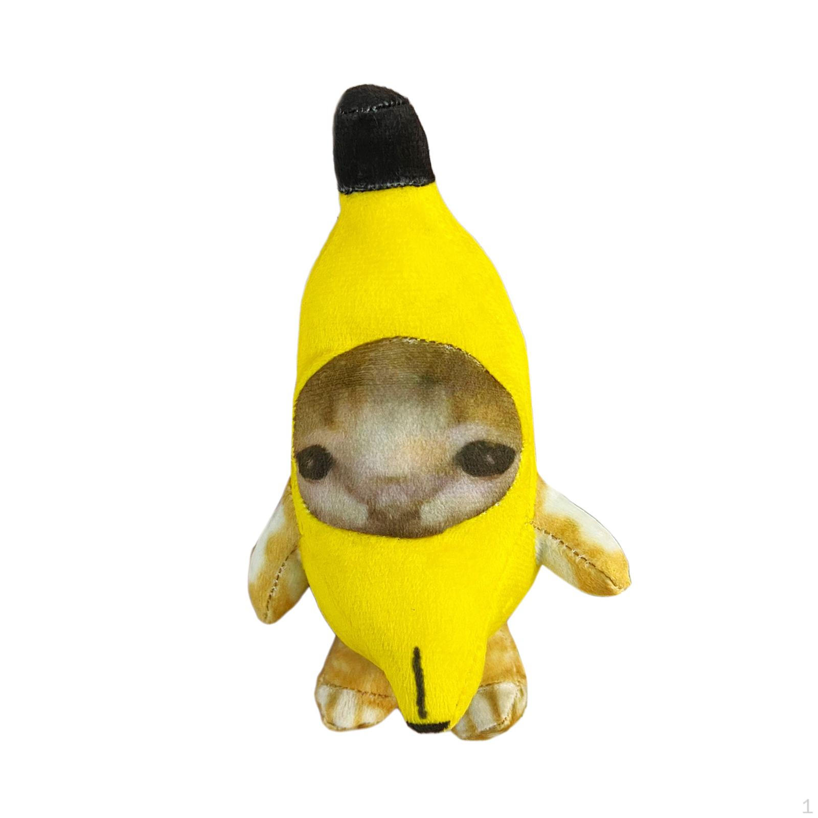 

Брелок с мультяшным котом - креативная плюшевая подвеска-кукла для ключей и сумок Style B