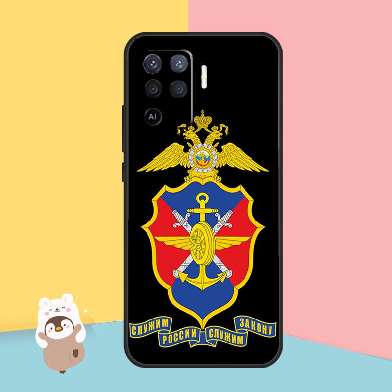 

Чехол с логотипом Национальной полиции России для OPPO A94 A74 A54 A53S A53 A31 A5 A9 2020 A52 A72 A83 A91 A93 A1K A15 A16 OPPO A5S