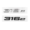 Sticker Emblema Lettere Logo Bagagliaio Auto in ABS per BMW 316e 318e 320e 323e 325e 330e 335e 530e E46 E90 E91 F30 F31 F34 G20 G30