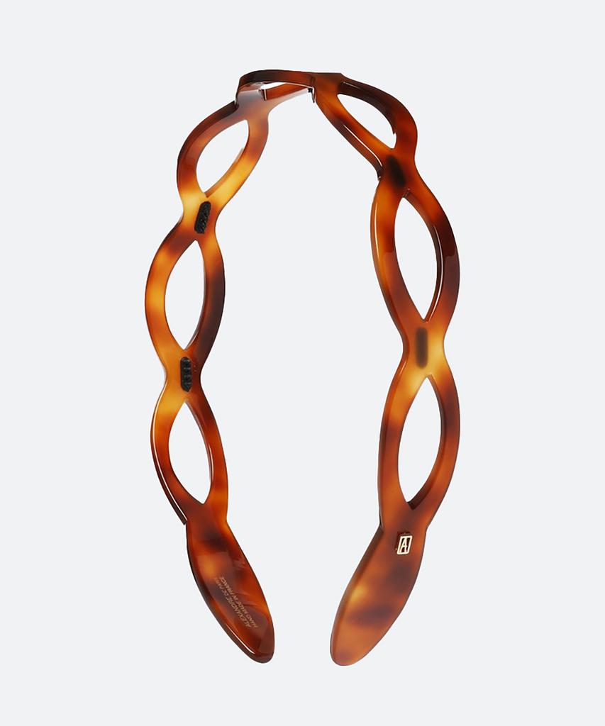 Alexandredeparis Varenne Hairband Brown Shell