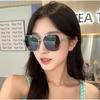 Stylish and Versatile Sunglasses for Women, UV Protection, Large Frame, High-end Sunglasses