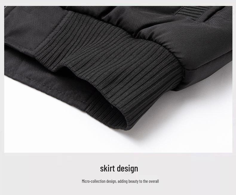 Men's Fleece-Lined Windproof Waterproof Plus Size Stand-Up Collar Sleeveless Jacket for Middle-Aged and Elderly Warm Heart Protection