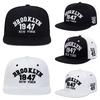 2026 Chapéu de Beisebol Simples Criativo Novo BROOKLYN 1947 Bordado para Uso Externo Diário Casual Chapéu com Aba Reta Chapéu Fashion Hip Hop