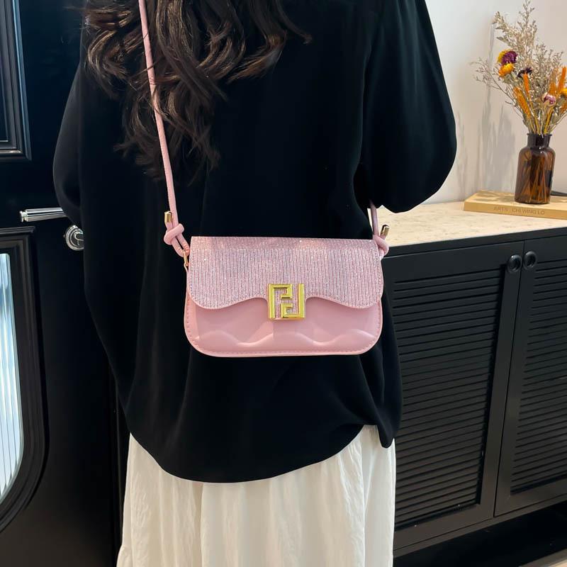 Foreign Order Advanced Texture Versatile Small Bag Women's Bag 2025 New Fashion Chain Small Square Bag Commuter Messenger Bag Tide