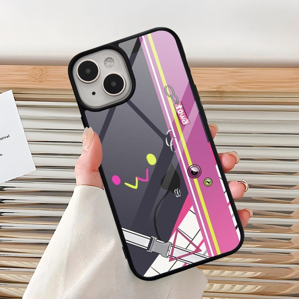 Japanese VTuber AI Girl Phone Case For Iphone 15 Pro Max 14 12 11 13 Mini 16 8 7 Plus X Xs XR PC+TPU Back Cover